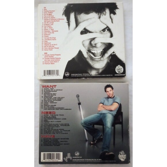 Dane Cook Harmful If Swallowed & Retaliation CD Disc Sets - Picture 3 of 5
